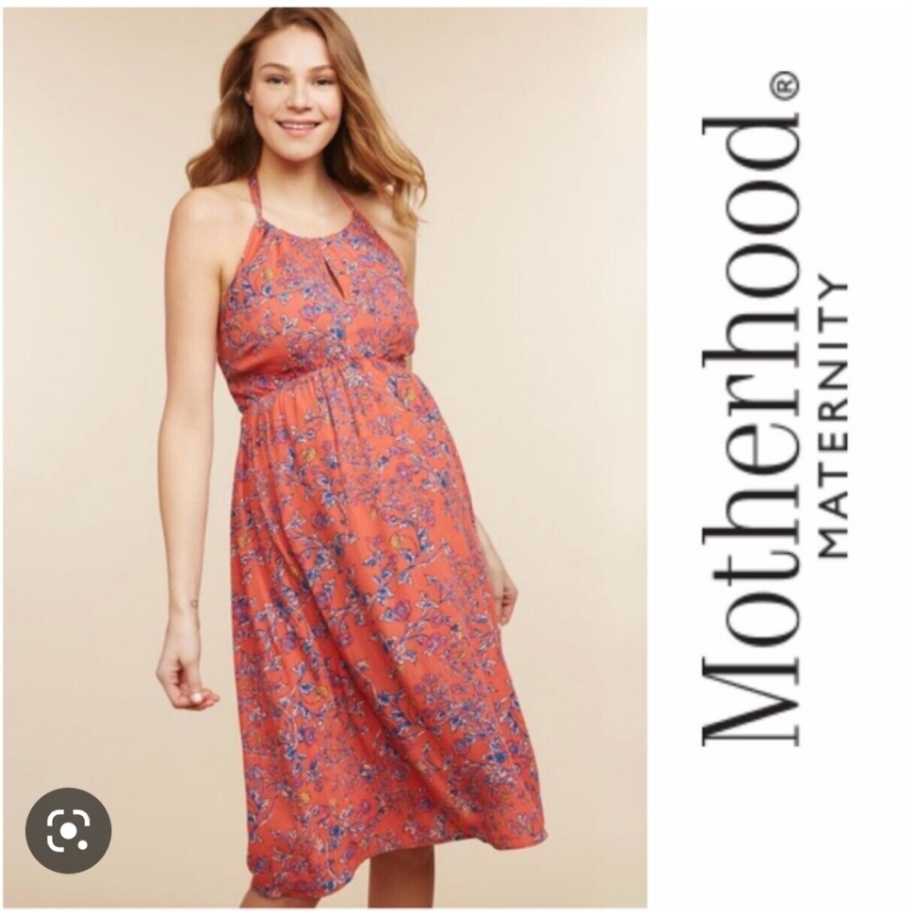 Floral mid length dress